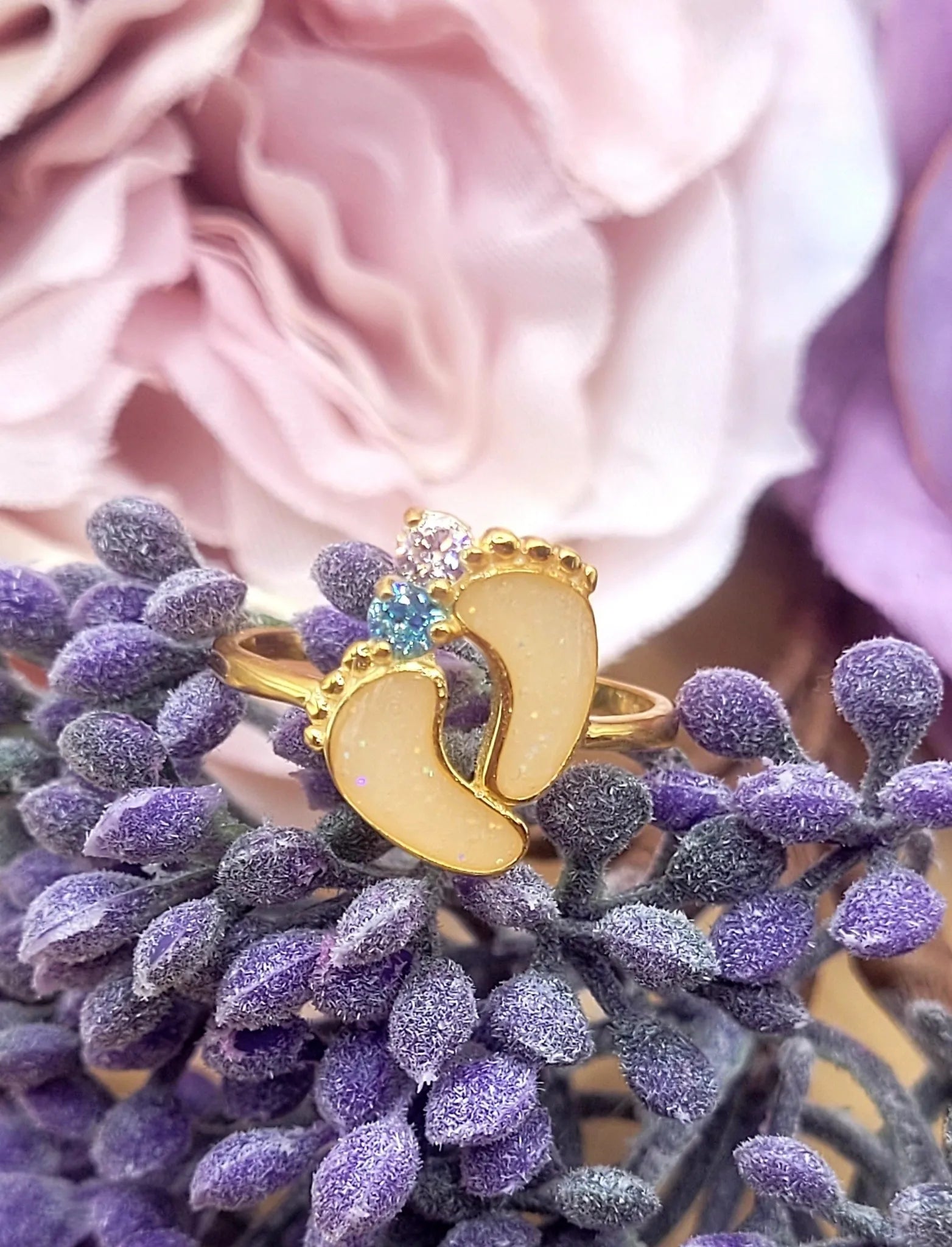 Tiny Feet Ring