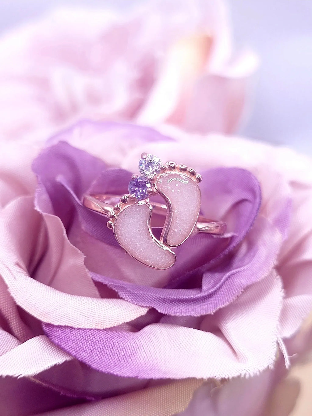 Tiny Feet Ring