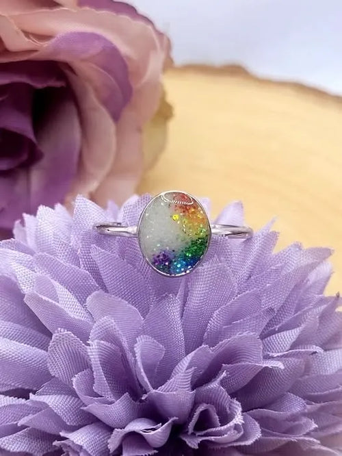 Add Rainbow Glitter