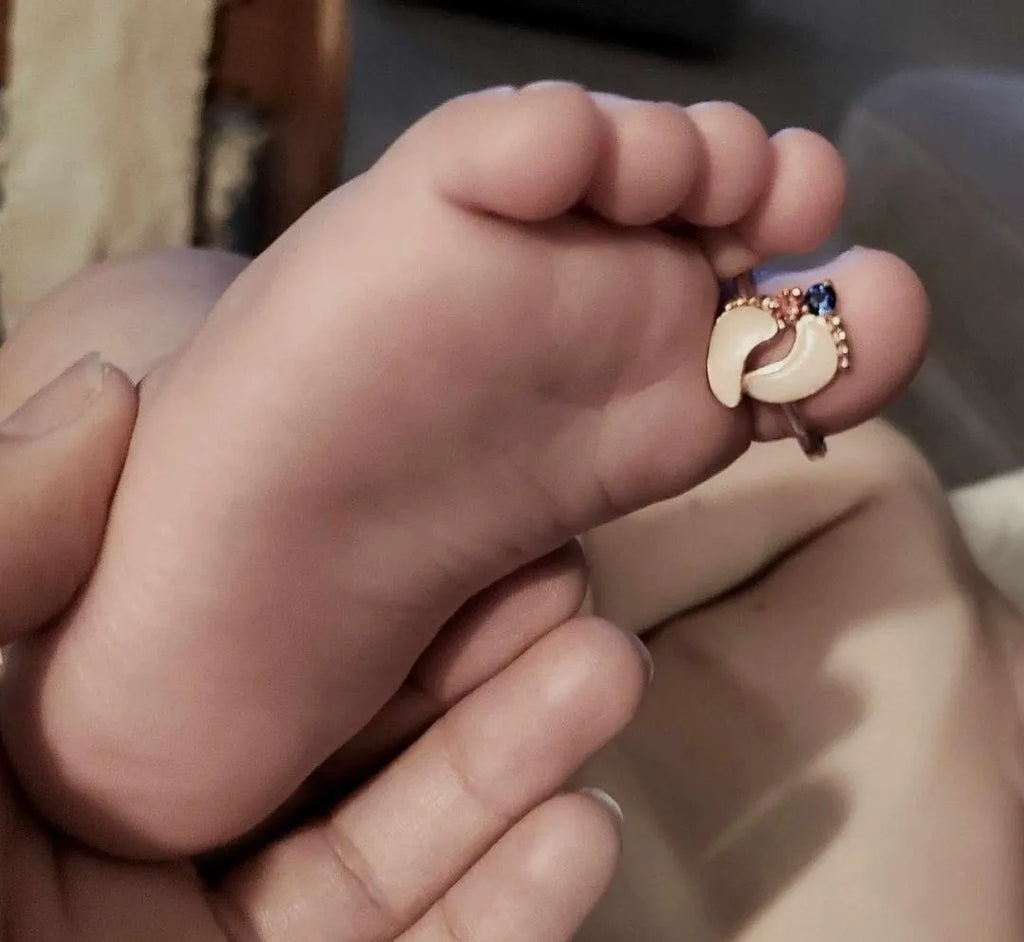 Tiny Feet Ring