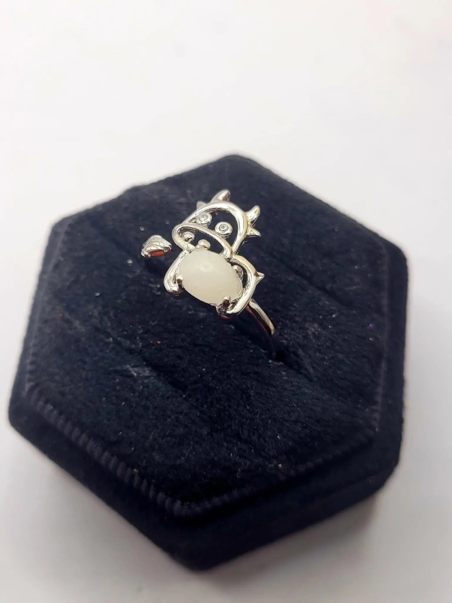 Cow Ring & Necklace Set