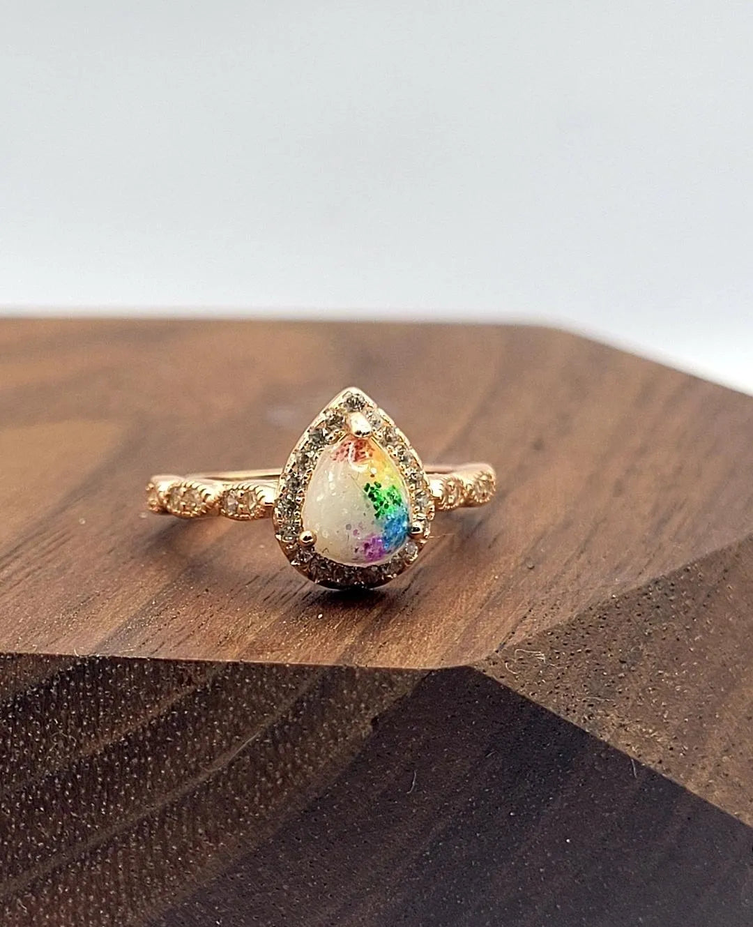 Add Rainbow Glitter