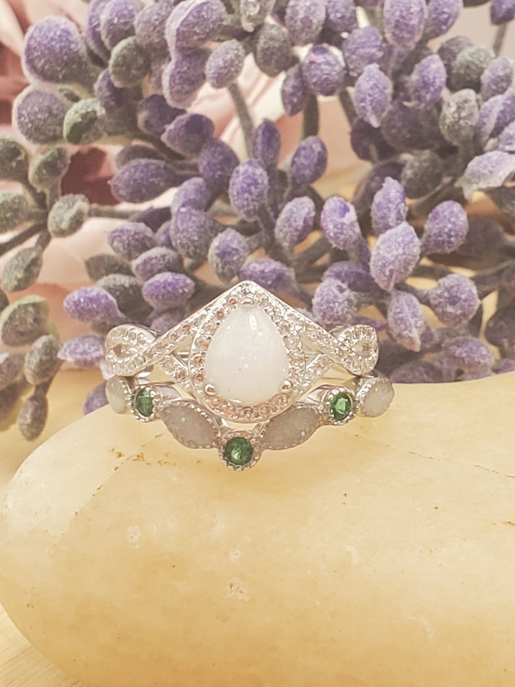 Lavendar & Zinnia Set