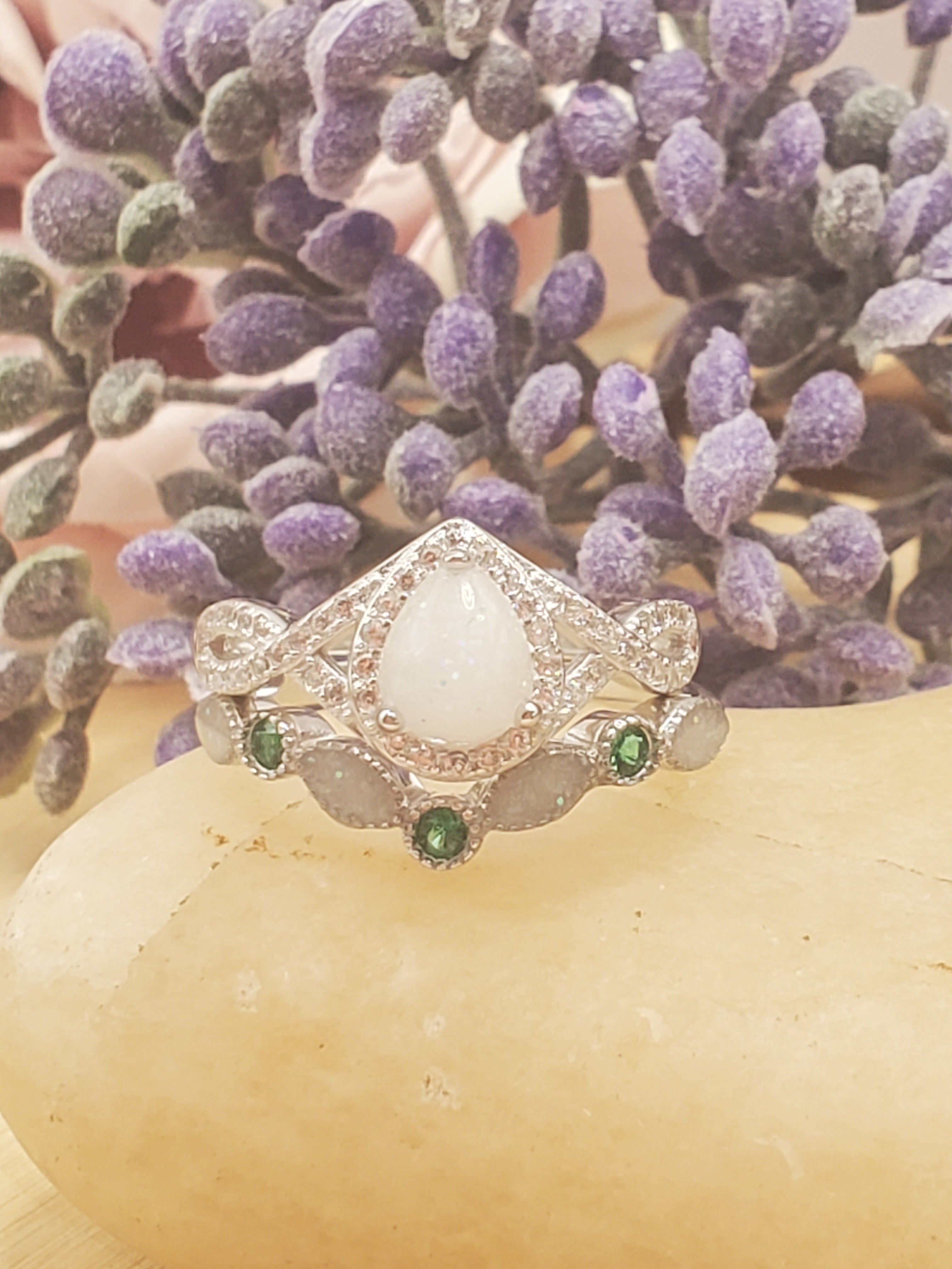 Lavendar & Zinnia Set