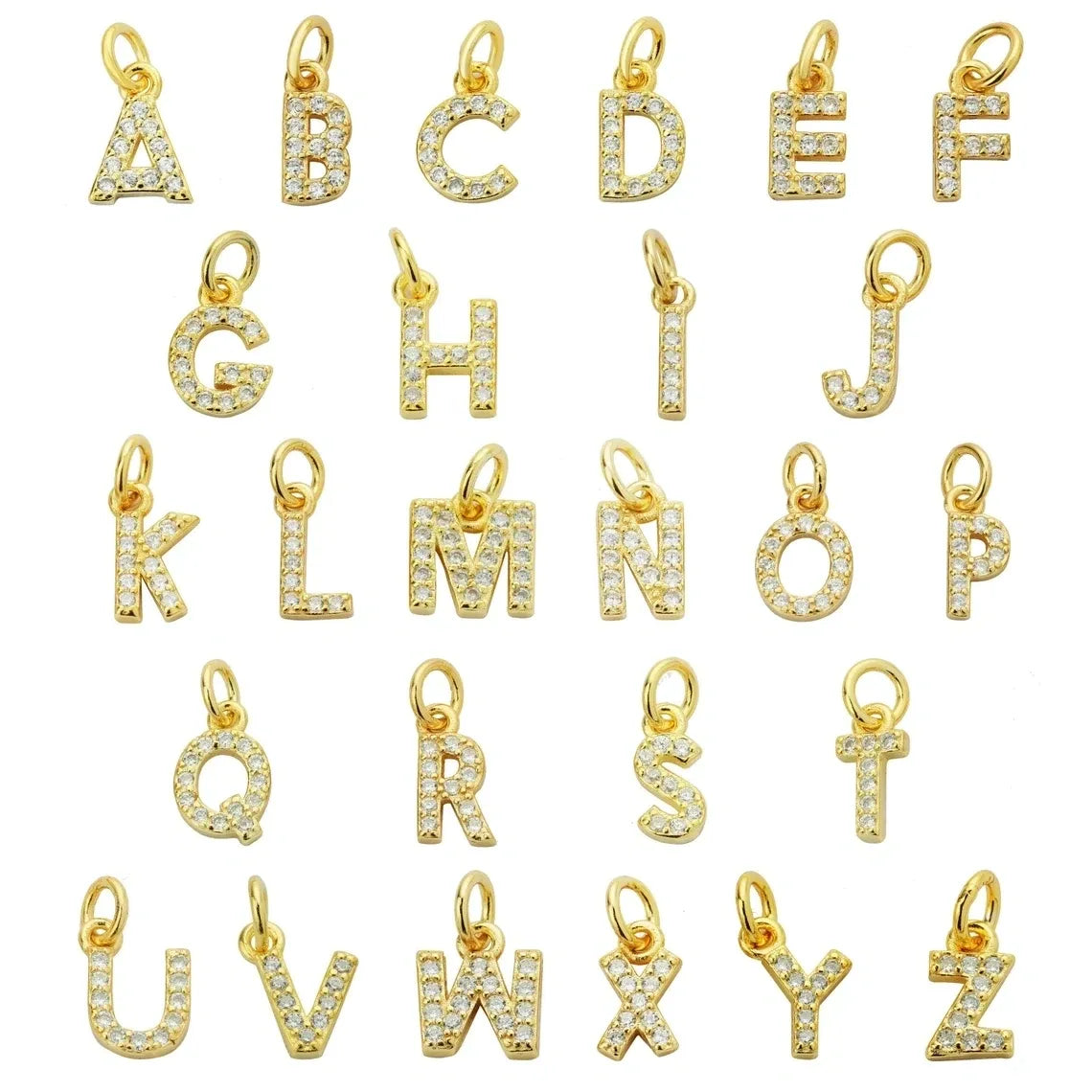 Letter Charms Style A